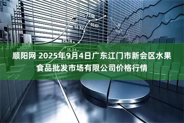 顺阳网 2025年9月4日广东江门市新会区水果食品批发市场有限公司价格行情