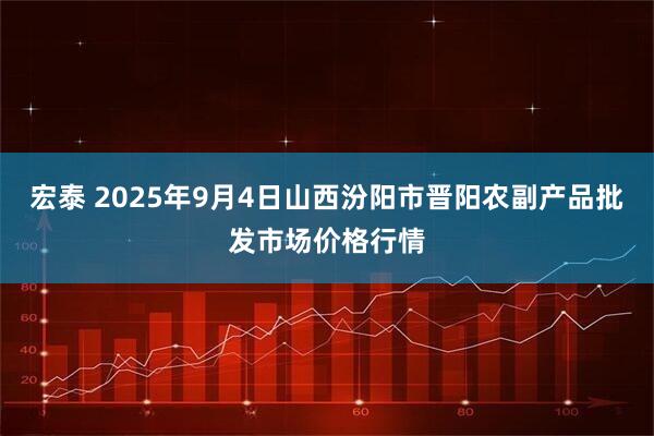 宏泰 2025年9月4日山西汾阳市晋阳农副产品批发市场价格行情