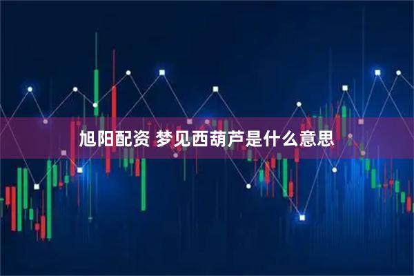 旭阳配资 梦见西葫芦是什么意思