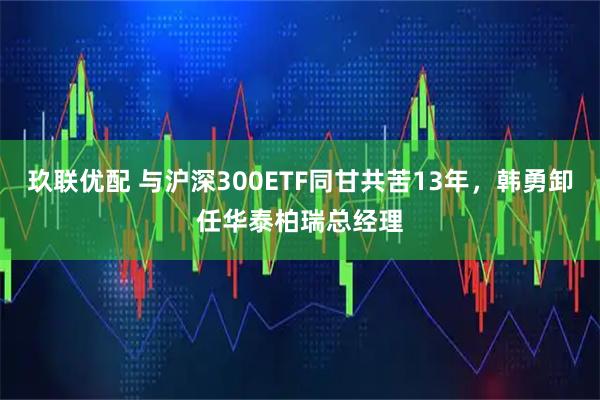 玖联优配 与沪深300ETF同甘共苦13年,韩勇卸任华泰柏瑞总经理